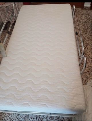 Cama articulada - Metálica y madera