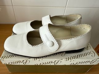 Zapatos comunión niña blancos