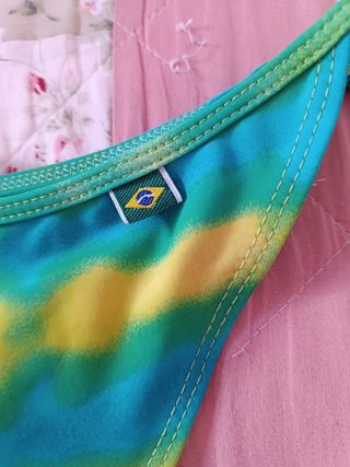 Bikini Stilo Brasil Verde-Turchese
