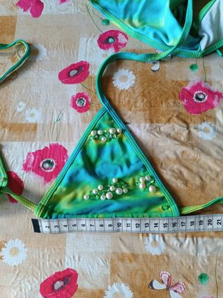 Bikini Stilo Brasil Verde-Turchese
