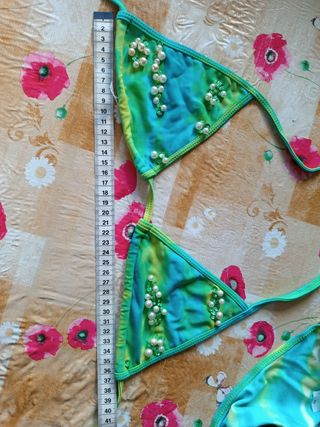 Bikini Stilo Brasil Verde-Turchese