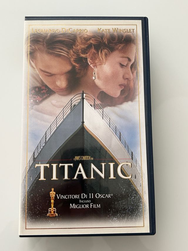 VHS Titanic - DiCaprio & Winslet