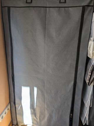 Zapatero Tela Gris - Armario 90x170