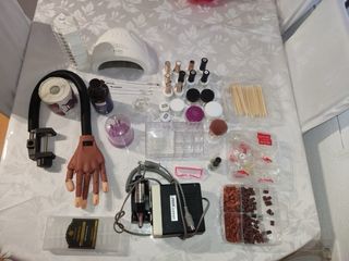Kit manicura profesional usado