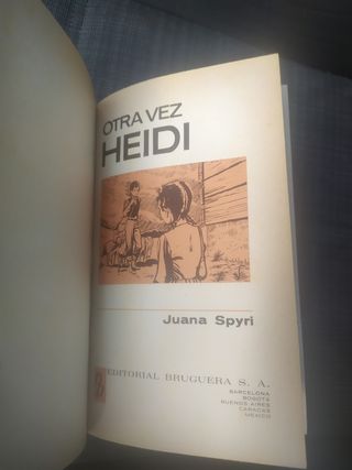 Otra vez Heidi. Juana Spyri. 