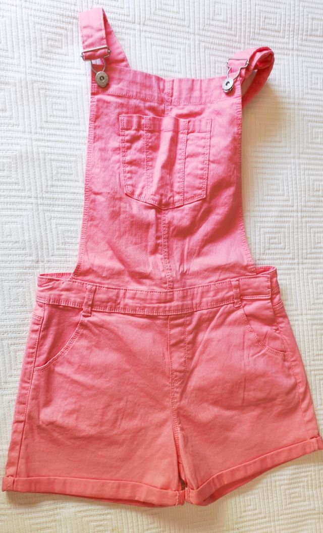 Peto corto coral niña -talla 12