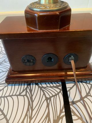 Teléfono vintage decorativo