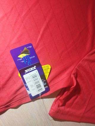 Camiseta Joma roja y amarilla talla M