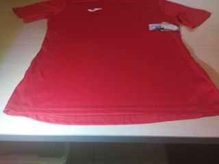Camiseta Joma roja y amarilla talla M
