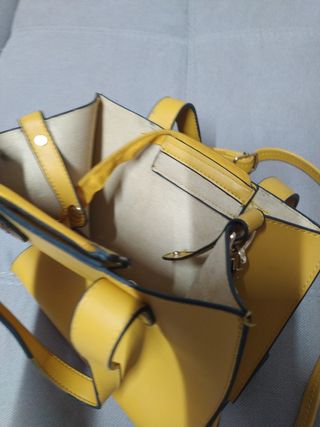 Borsetta gialla giallo ocra