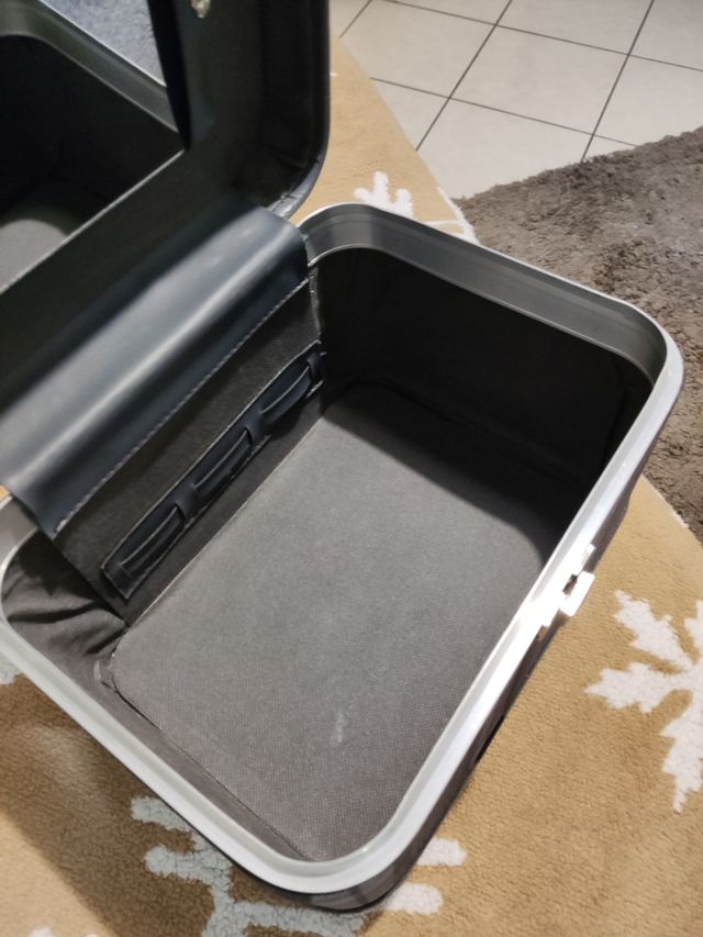 Beauty case vintage stile tartan