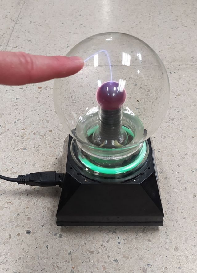 Lámpara plasma - Bola de plasma