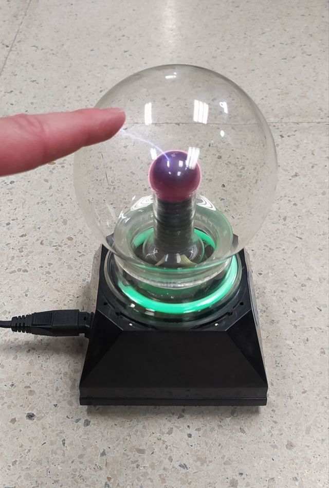 Lámpara plasma - Bola de plasma