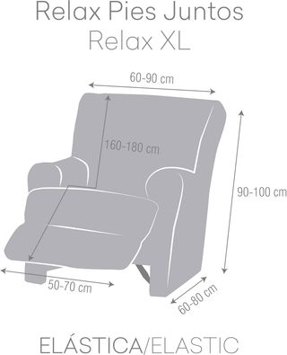Eysa Funda de sillón Relax XL Ulises