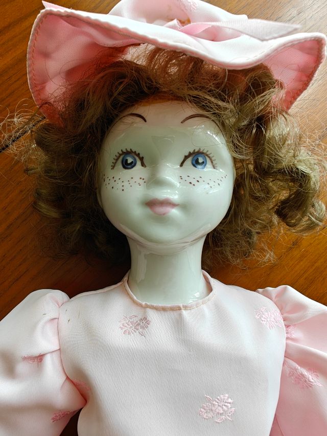 Muñeca porcelana vintage