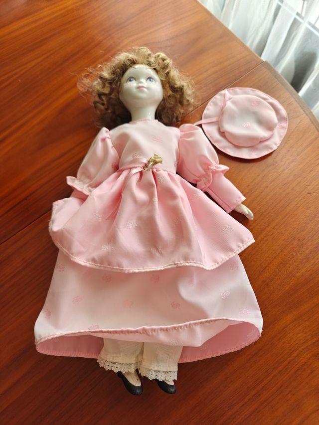 Muñeca porcelana vintage