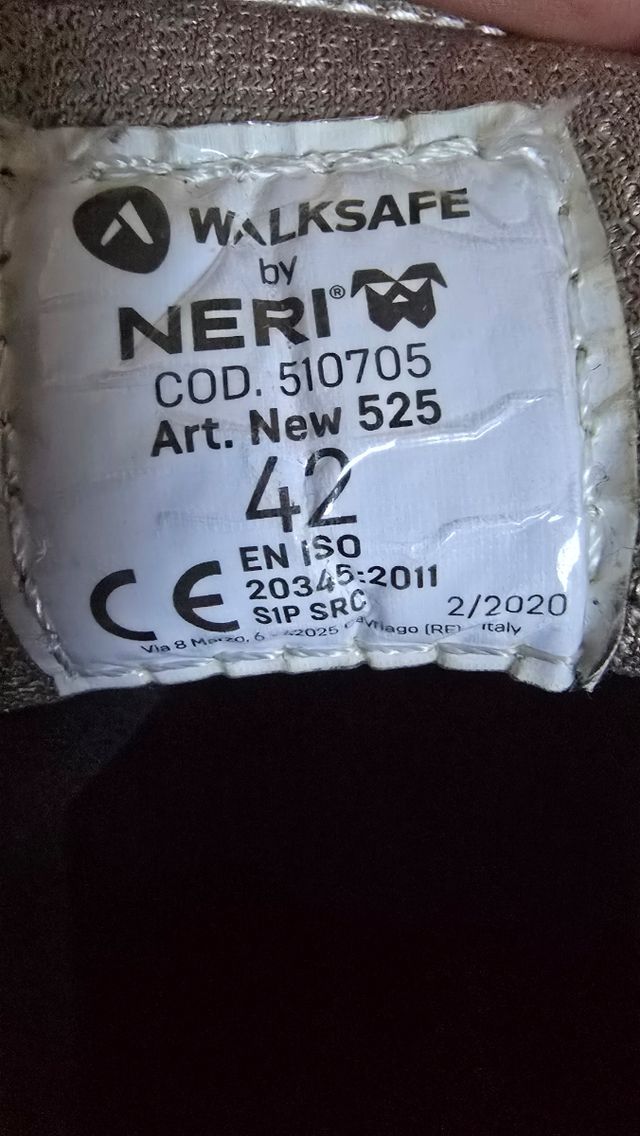 Scarpe antinfortunistiche NERI beige/grigio