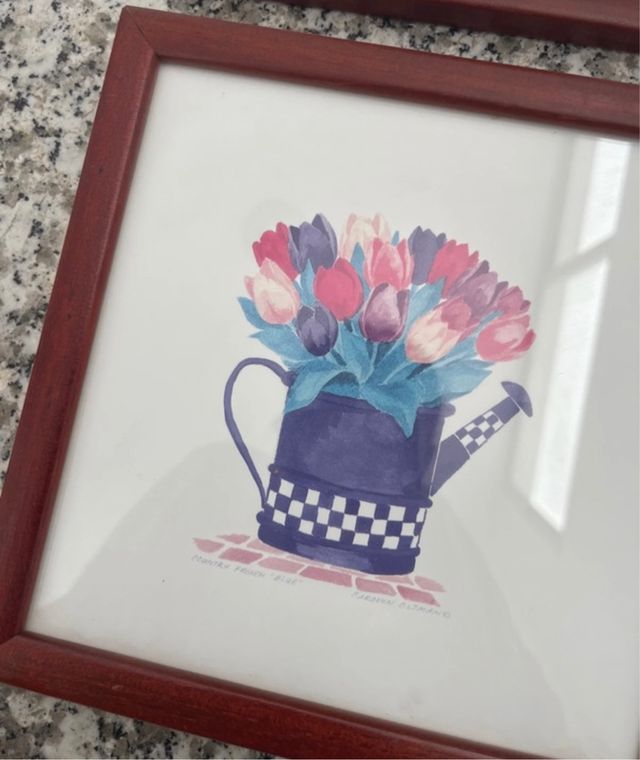 4 Cuadros Tulipanes - Decoración Hogar