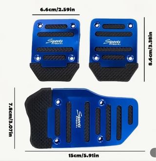 Pedales deportivos para coche
