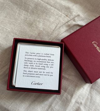 Cenicero o Vaciabolsillos de Cartier