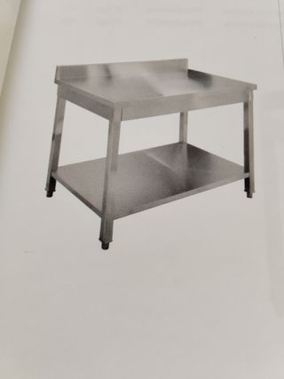 Mesa mural acero inoxidable ( 201) 2 niveles