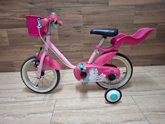 Bicicleta niña 14" Unicornio