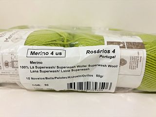 10 madejas lana Merino 4 us color 50