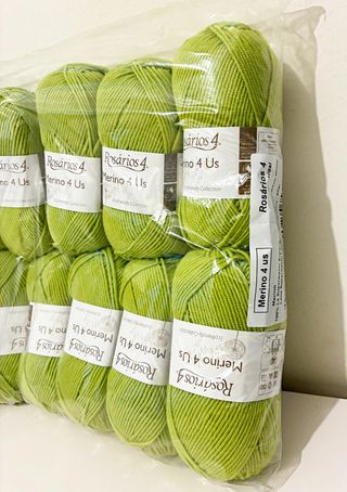 10 madejas lana Merino 4 us color 50