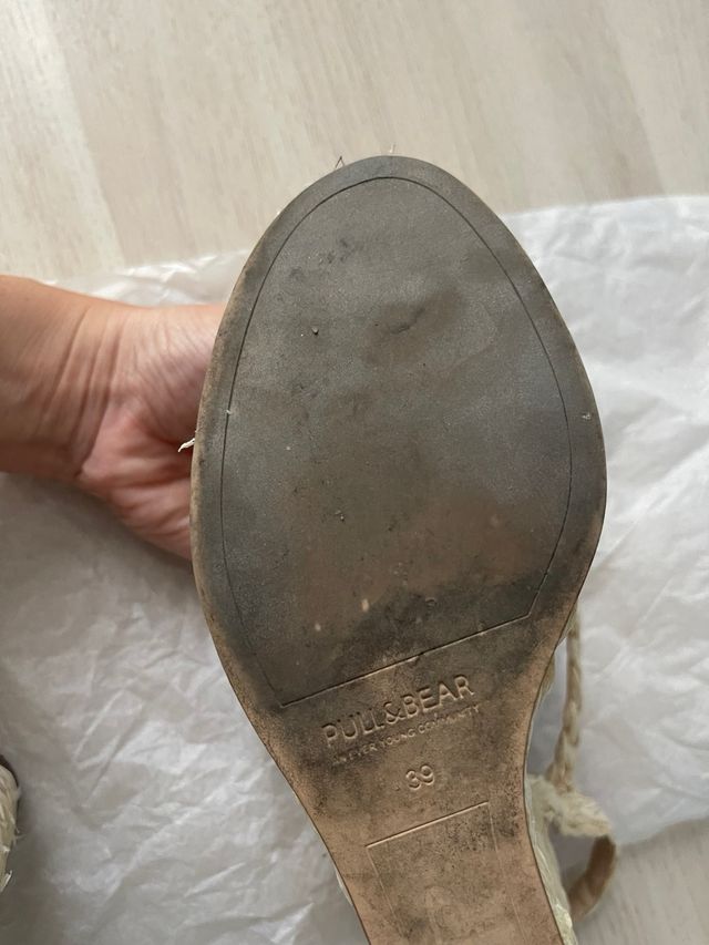 Alpargatas cuña Pull&Bear 39