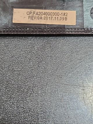 Bisel LCD negro original HP 15-bs006cy 15,6"