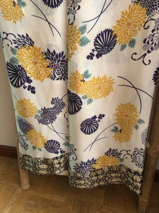 chaqueta kimono Zara estampado flores + pantalon!!