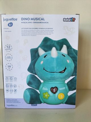 Dino Musical Juguetos Bebé