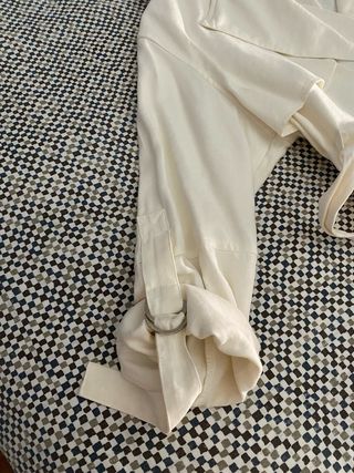 Chaqueta Bershka blanca verano