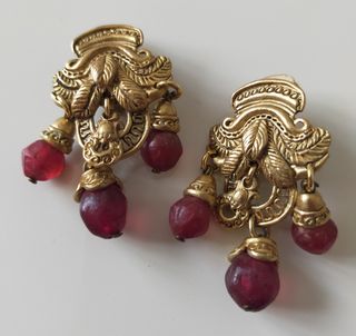 Deliciosos pendientes largos Chorange vintage  