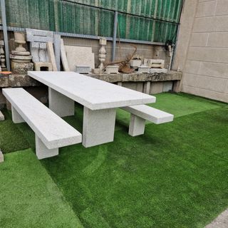 Mesa piedra - Decoración