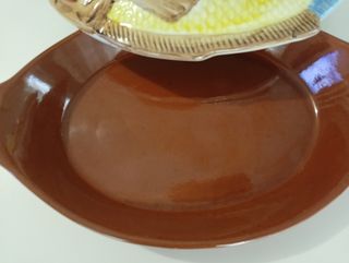 Bandeja cerámica pez vintage - nuevo