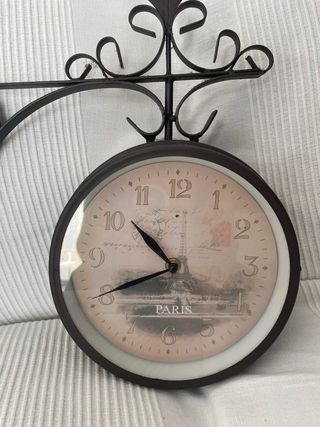Reloj Pared Estación Vintage