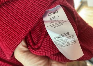 Cardigan Liu Jo Jeans rosso