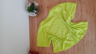 Maglia bambina Terranova limone cropped 12-13 anni