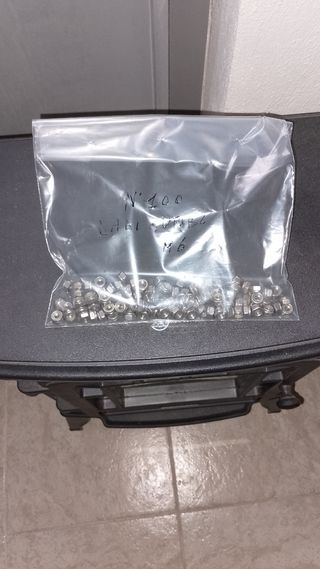 100 Dadi M6 Inox