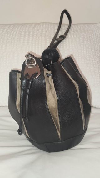 Bolso Bimba y Lola - beige & negro