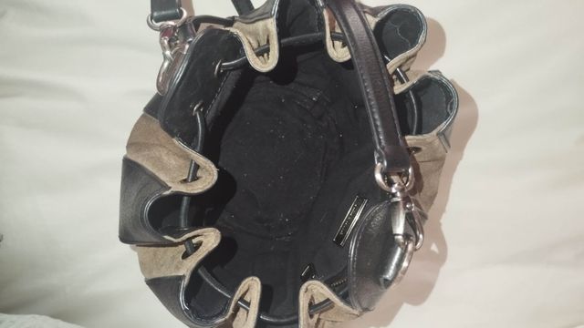 Bolso Bimba y Lola - beige & negro