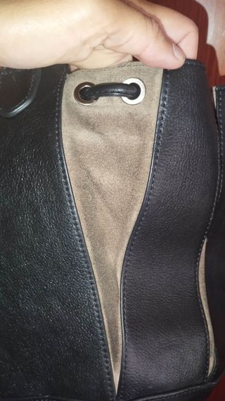 Bolso Bimba y Lola - beige & negro