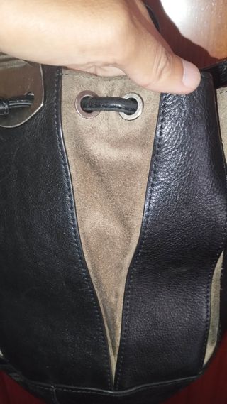 Bolso Bimba y Lola - beige & negro