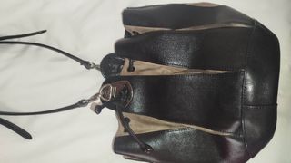 Bolso Bimba y Lola - beige & negro