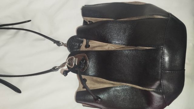 Bolso Bimba y Lola - beige & negro