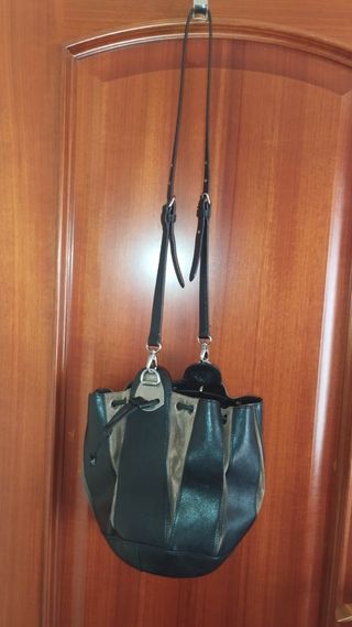 Bolso Bimba y Lola - beige & negro