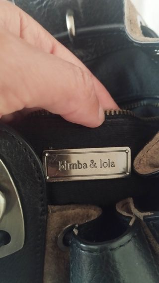 Bolso Bimba y Lola - beige & negro