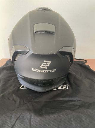 Casco moto Bogotto talla XL - Negro mate