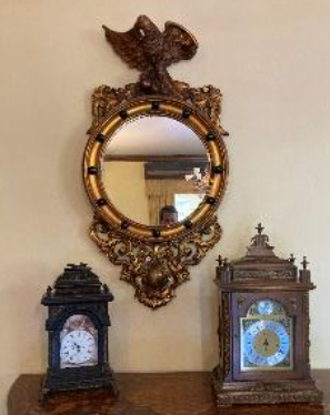Specchio dorato (gli orologi sono negoziabili)
